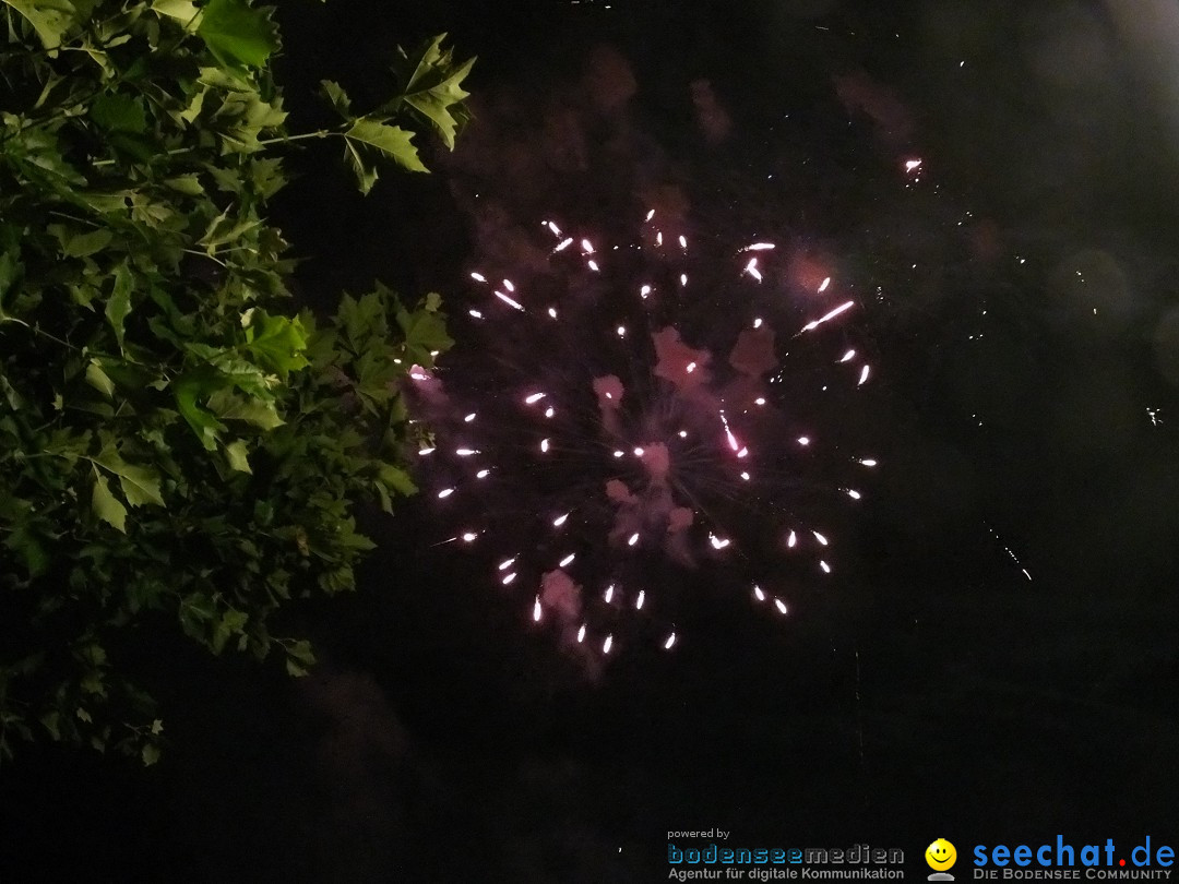 SEENACHTFEST mit Feuerwerk: Konstanz am Bodensee, 10.08.2019