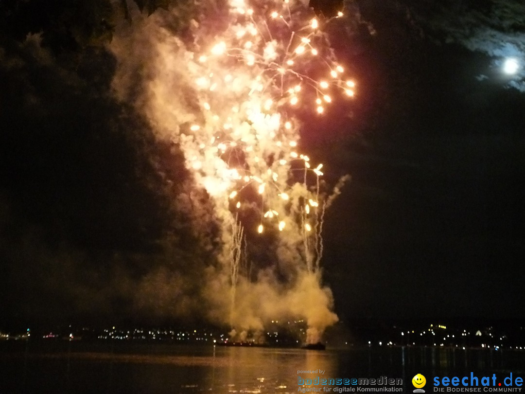 SEENACHTFEST mit Feuerwerk: Konstanz am Bodensee, 10.08.2019