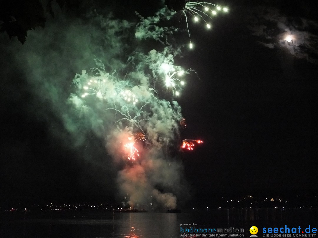 SEENACHTFEST mit Feuerwerk: Konstanz am Bodensee, 10.08.2019