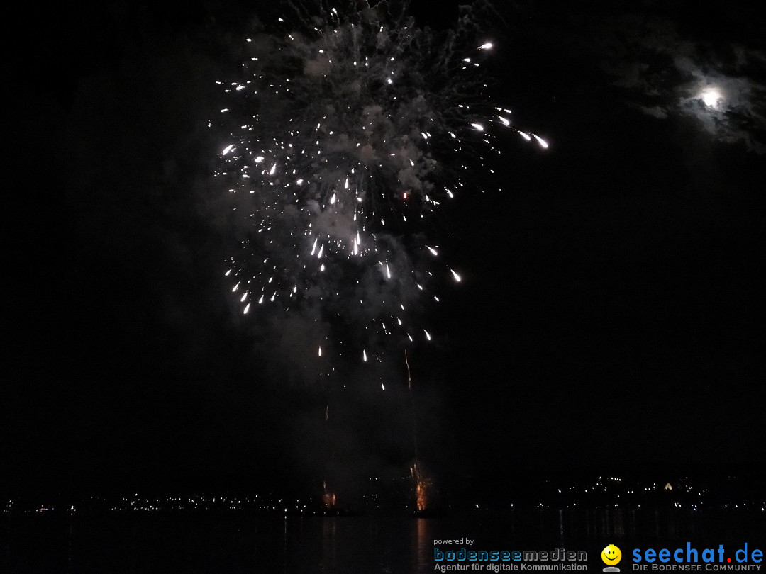 SEENACHTFEST mit Feuerwerk: Konstanz am Bodensee, 10.08.2019