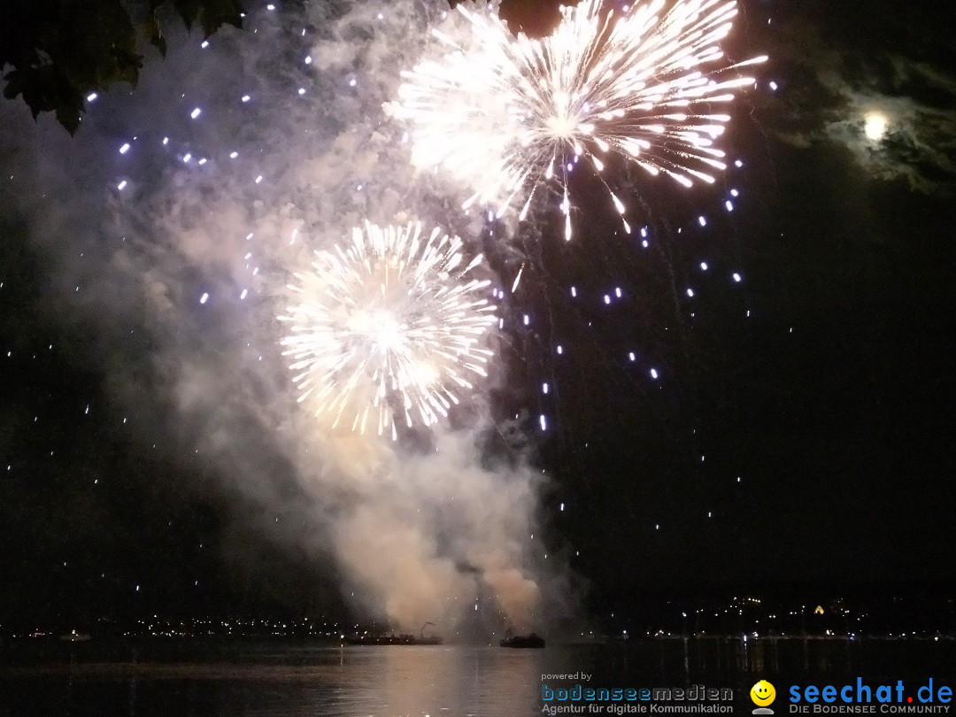 SEENACHTFEST mit Feuerwerk: Konstanz am Bodensee, 10.08.2019