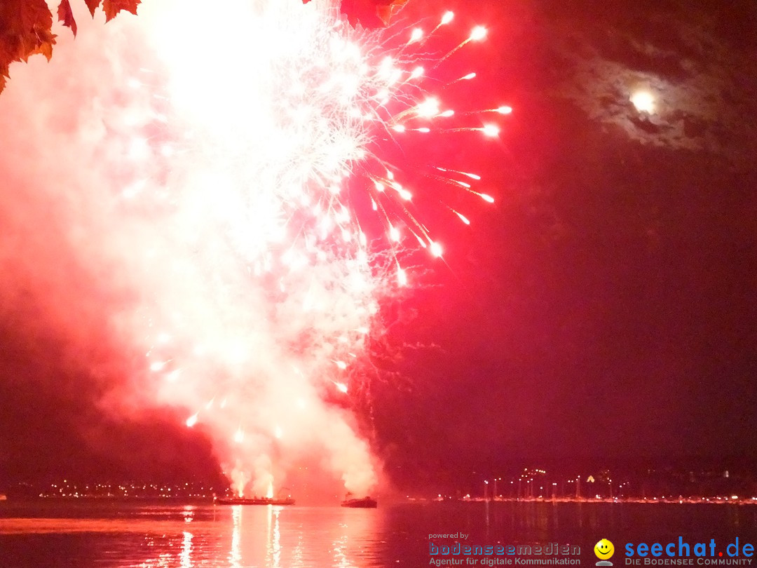 SEENACHTFEST mit Feuerwerk: Konstanz am Bodensee, 10.08.2019