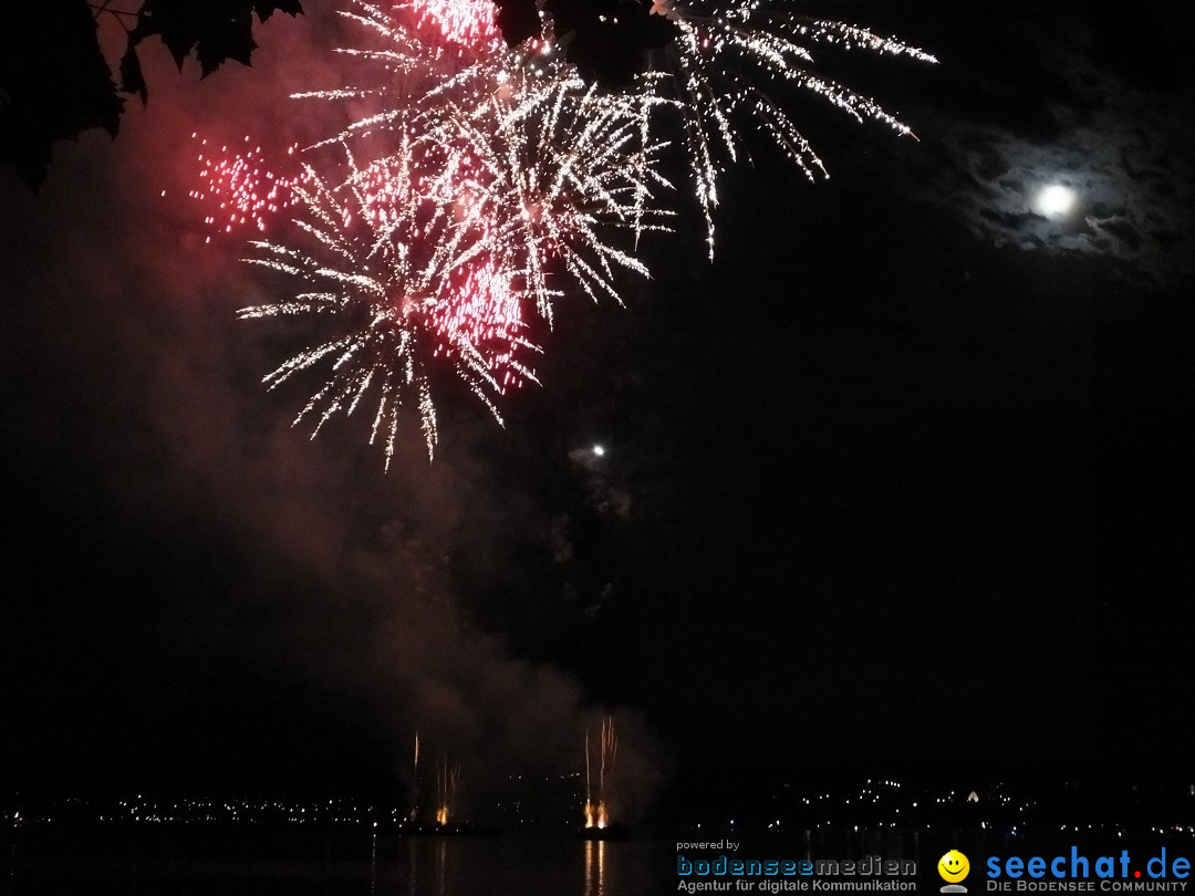 SEENACHTFEST mit Feuerwerk: Konstanz am Bodensee, 10.08.2019