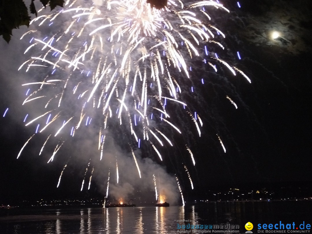 SEENACHTFEST mit Feuerwerk: Konstanz am Bodensee, 10.08.2019