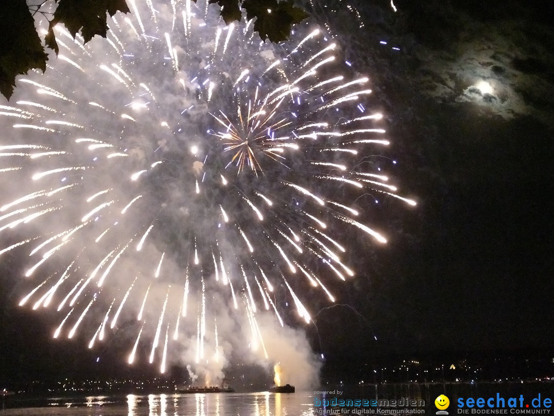 SEENACHTFEST mit Feuerwerk: Konstanz am Bodensee, 10.08.2019