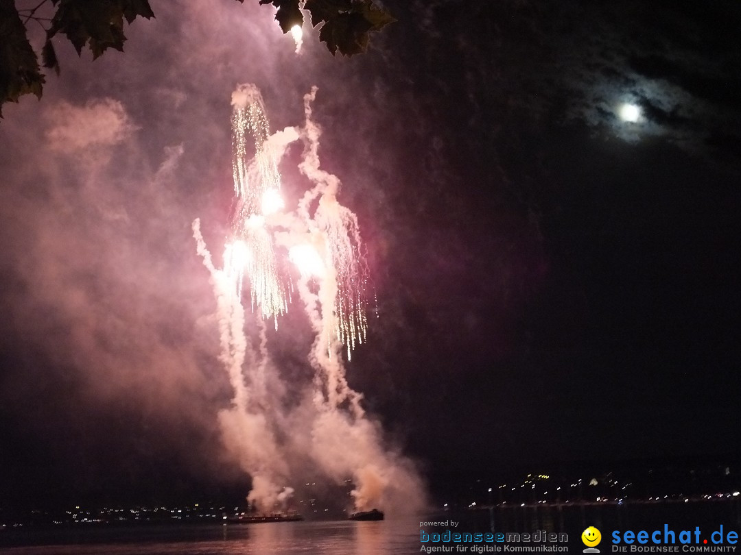 SEENACHTFEST mit Feuerwerk: Konstanz am Bodensee, 10.08.2019