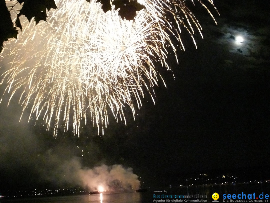 SEENACHTFEST mit Feuerwerk: Konstanz am Bodensee, 10.08.2019