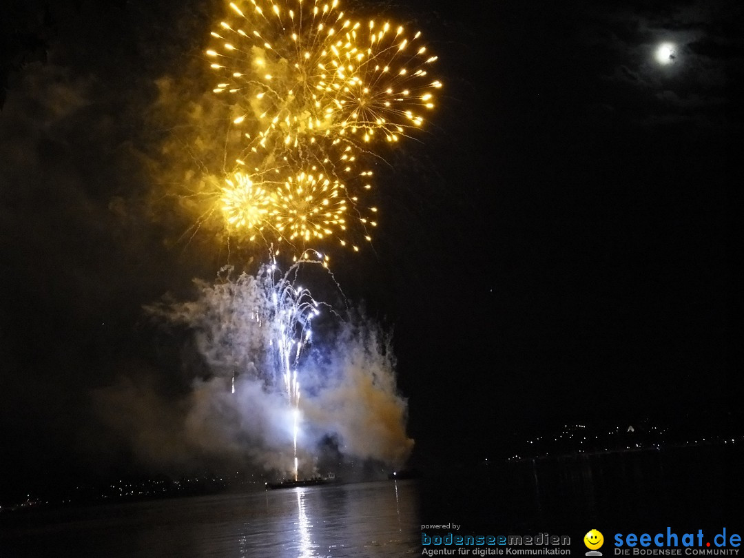 SEENACHTFEST mit Feuerwerk: Konstanz am Bodensee, 10.08.2019