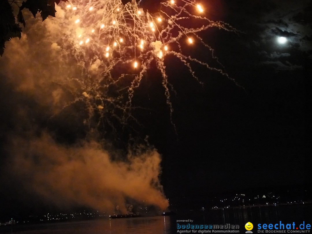 SEENACHTFEST mit Feuerwerk: Konstanz am Bodensee, 10.08.2019