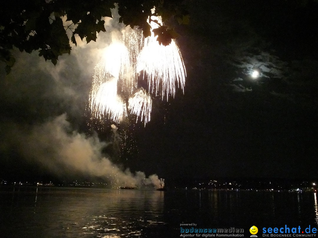 SEENACHTFEST mit Feuerwerk: Konstanz am Bodensee, 10.08.2019