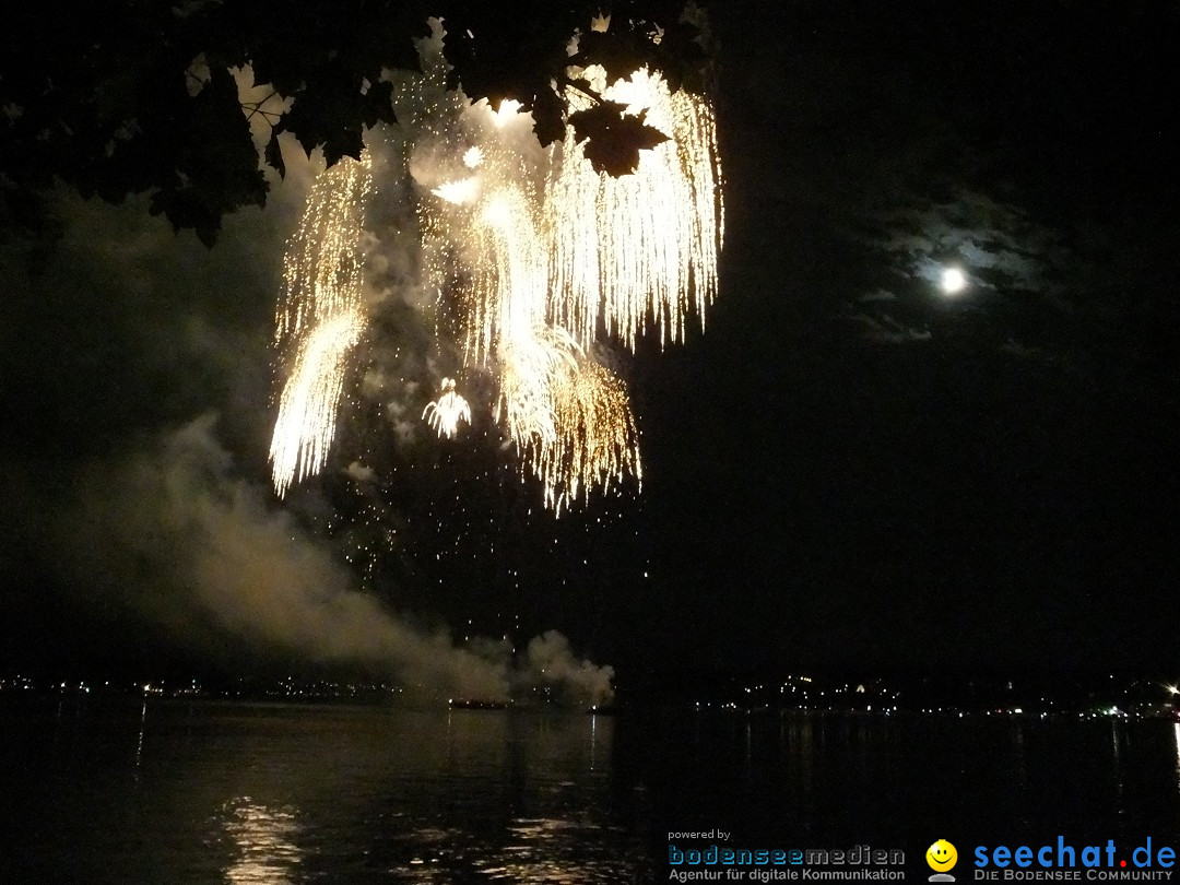 SEENACHTFEST mit Feuerwerk: Konstanz am Bodensee, 10.08.2019