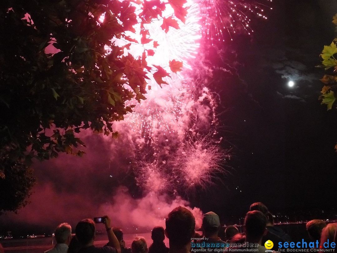 SEENACHTFEST mit Feuerwerk: Konstanz am Bodensee, 10.08.2019