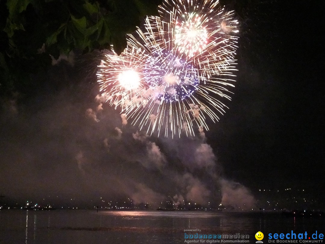 SEENACHTFEST mit Feuerwerk: Konstanz am Bodensee, 10.08.2019