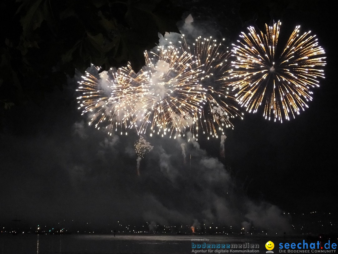 SEENACHTFEST mit Feuerwerk: Konstanz am Bodensee, 10.08.2019