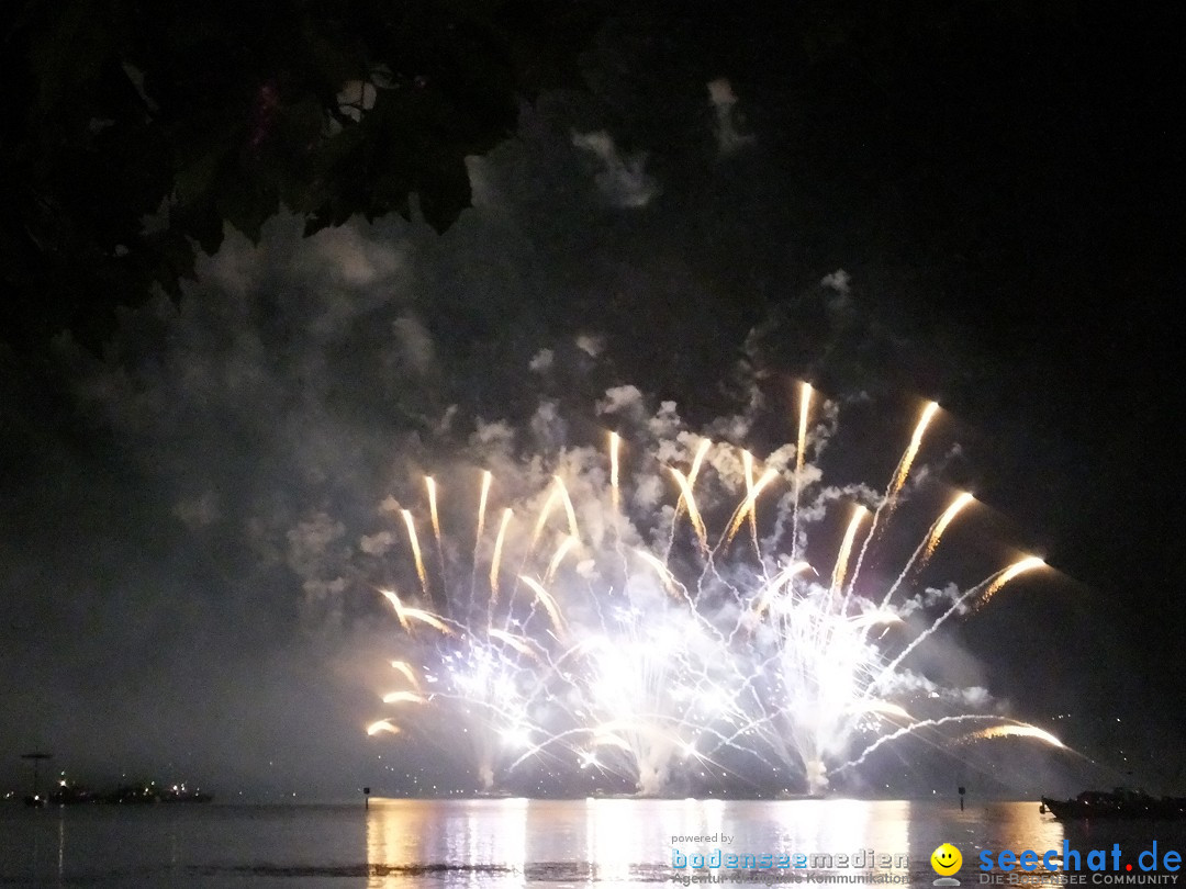 SEENACHTFEST mit Feuerwerk: Konstanz am Bodensee, 10.08.2019