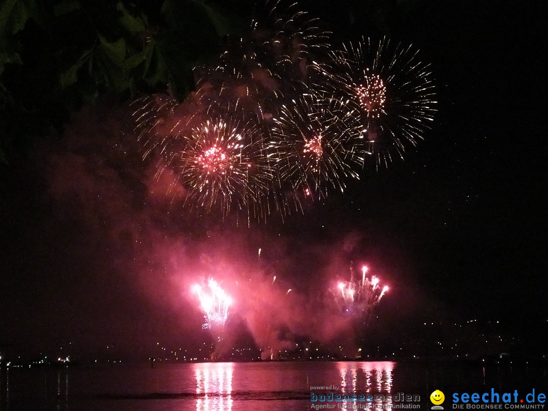 SEENACHTFEST mit Feuerwerk: Konstanz am Bodensee, 10.08.2019