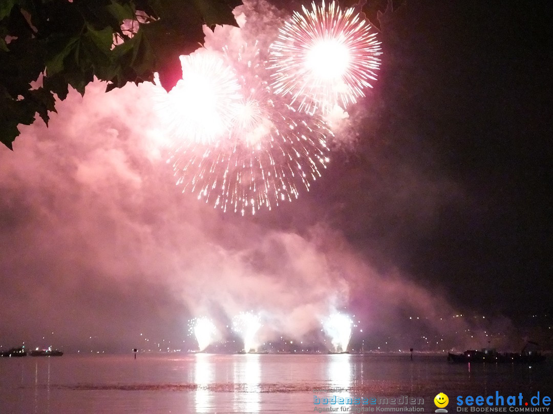 SEENACHTFEST mit Feuerwerk: Konstanz am Bodensee, 10.08.2019