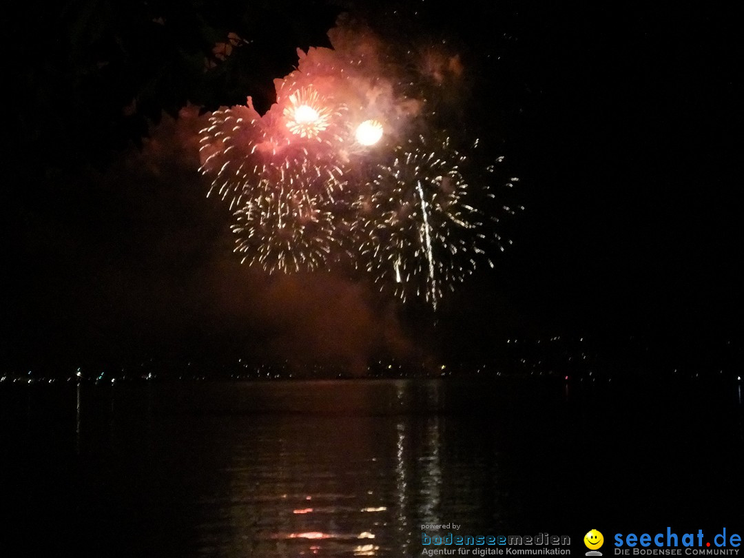 SEENACHTFEST mit Feuerwerk: Konstanz am Bodensee, 10.08.2019