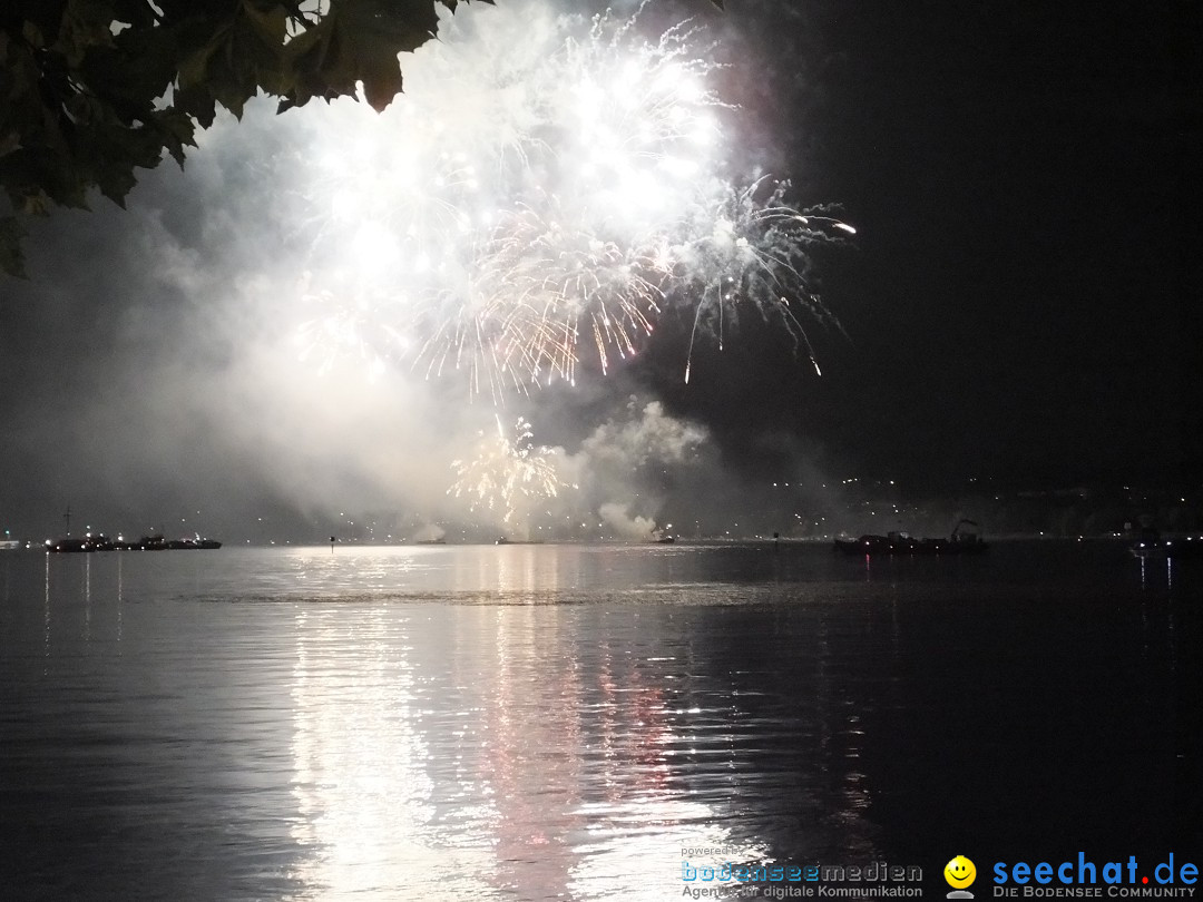 SEENACHTFEST mit Feuerwerk: Konstanz am Bodensee, 10.08.2019