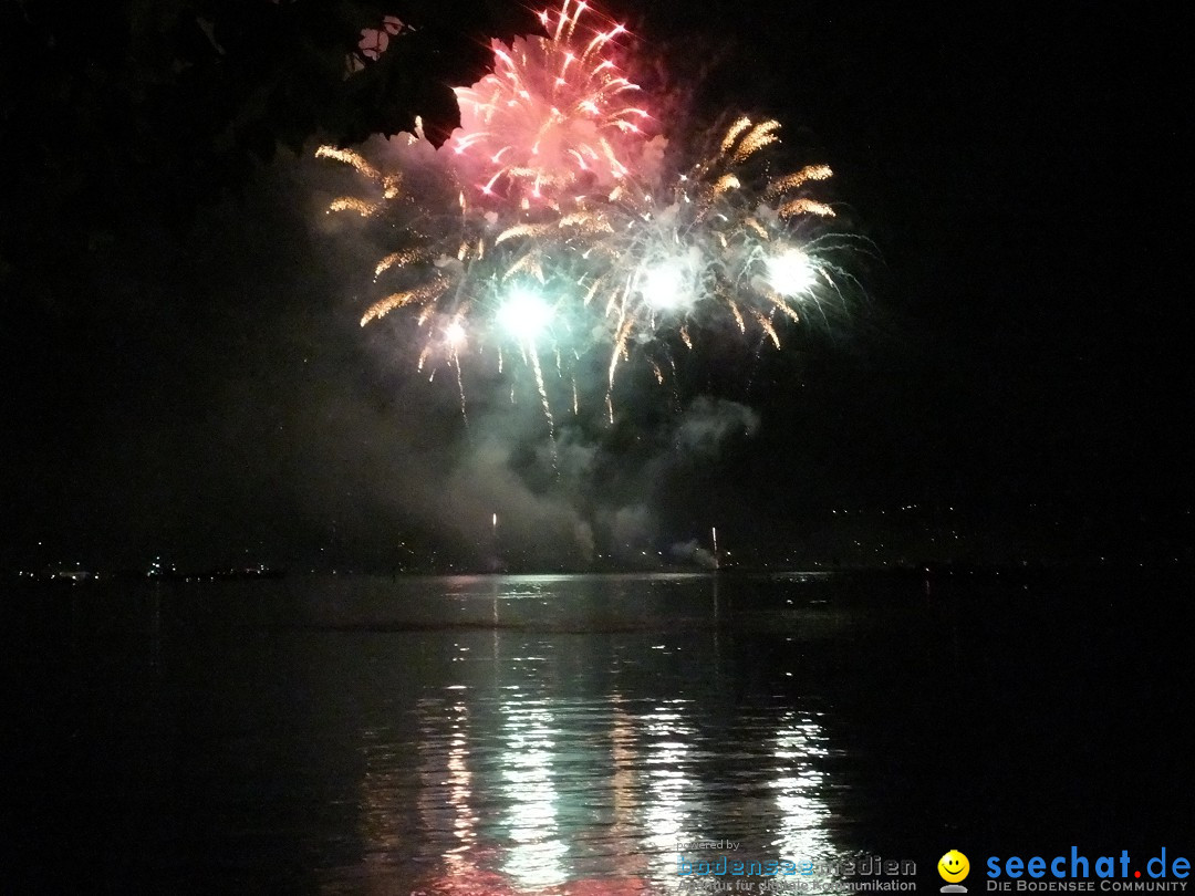 SEENACHTFEST mit Feuerwerk: Konstanz am Bodensee, 10.08.2019