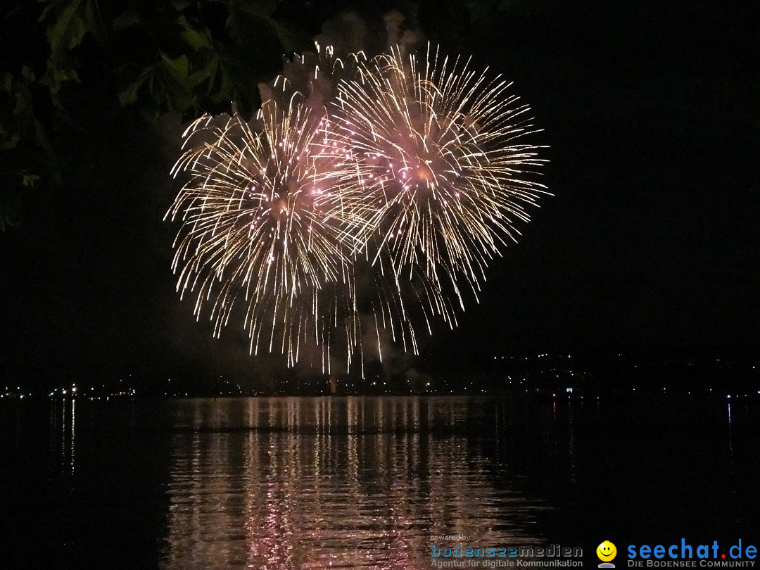 SEENACHTFEST mit Feuerwerk: Konstanz am Bodensee, 10.08.2019