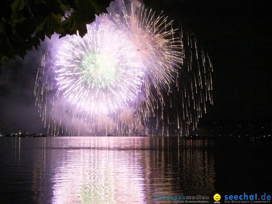 SEENACHTFEST mit Feuerwerk: Konstanz am Bodensee, 10.08.2019