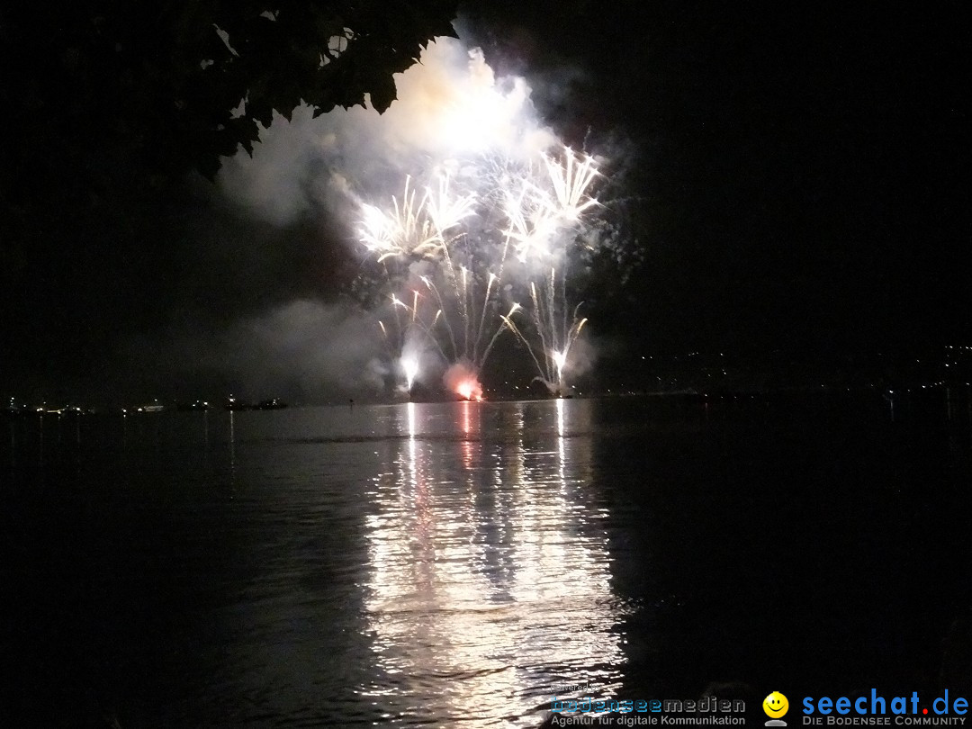 SEENACHTFEST mit Feuerwerk: Konstanz am Bodensee, 10.08.2019