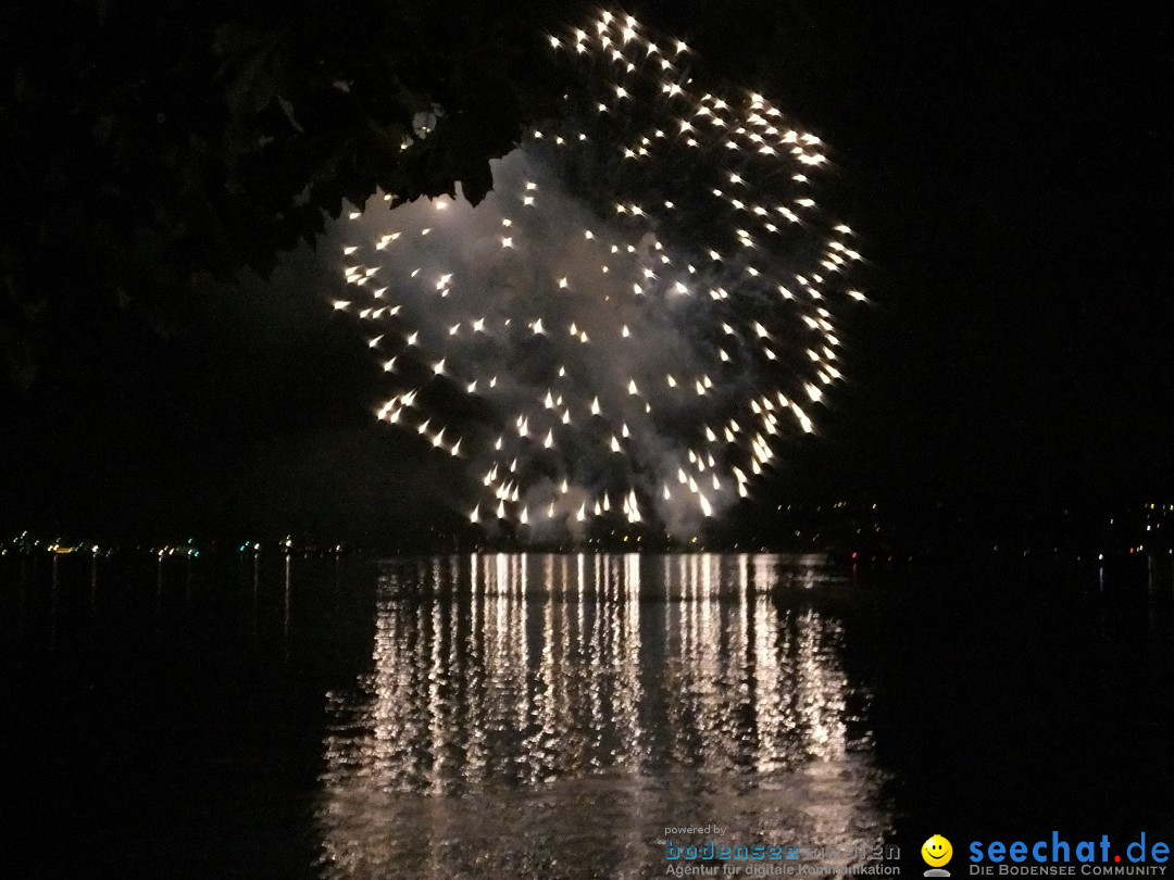 SEENACHTFEST mit Feuerwerk: Konstanz am Bodensee, 10.08.2019