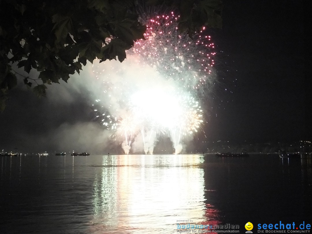 SEENACHTFEST mit Feuerwerk: Konstanz am Bodensee, 10.08.2019