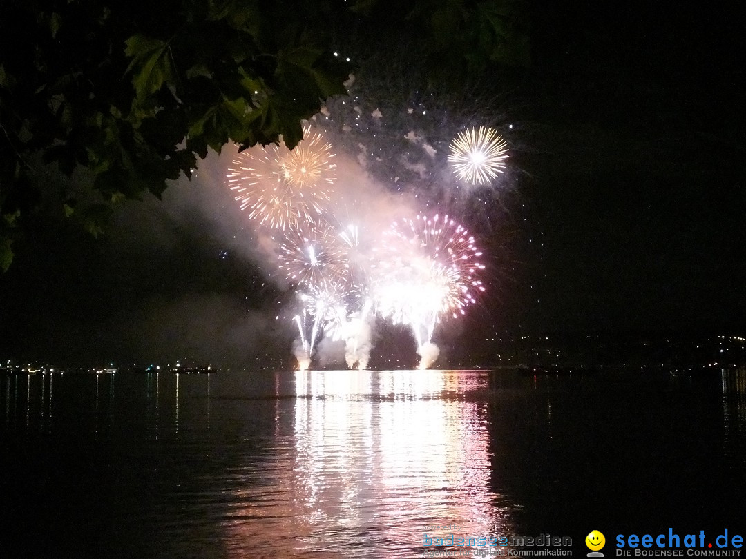 SEENACHTFEST mit Feuerwerk: Konstanz am Bodensee, 10.08.2019