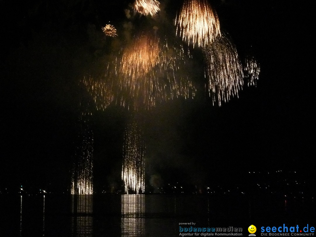 SEENACHTFEST mit Feuerwerk: Konstanz am Bodensee, 10.08.2019