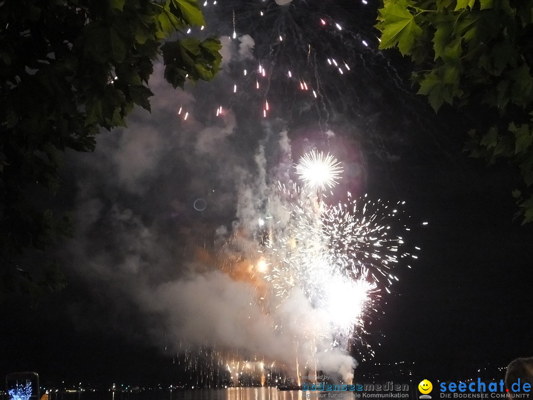 SEENACHTFEST mit Feuerwerk: Konstanz am Bodensee, 10.08.2019