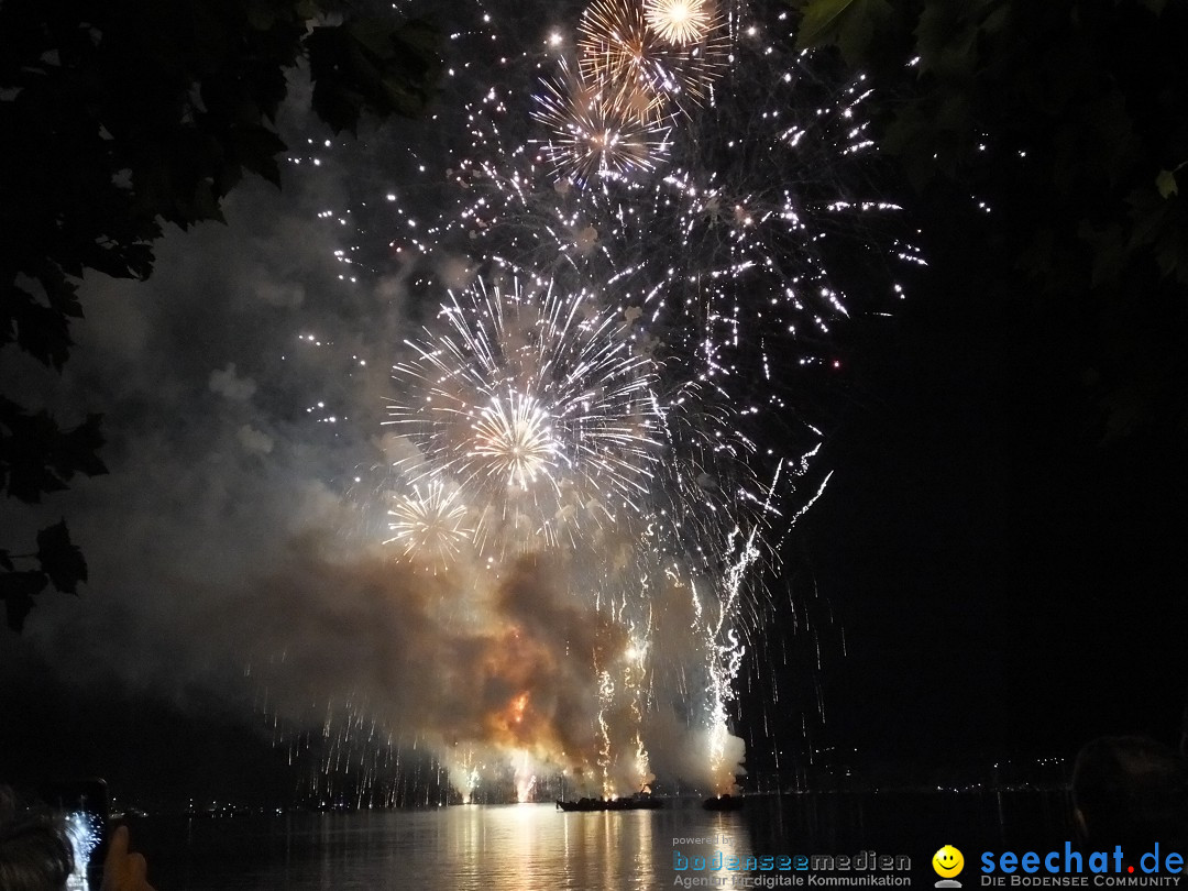 SEENACHTFEST mit Feuerwerk: Konstanz am Bodensee, 10.08.2019