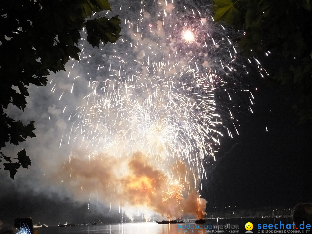 SEENACHTFEST mit Feuerwerk: Konstanz am Bodensee, 10.08.2019