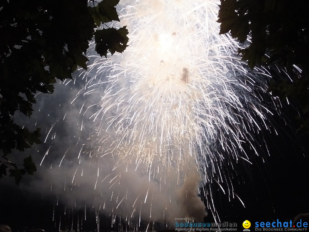 SEENACHTFEST mit Feuerwerk: Konstanz am Bodensee, 10.08.2019