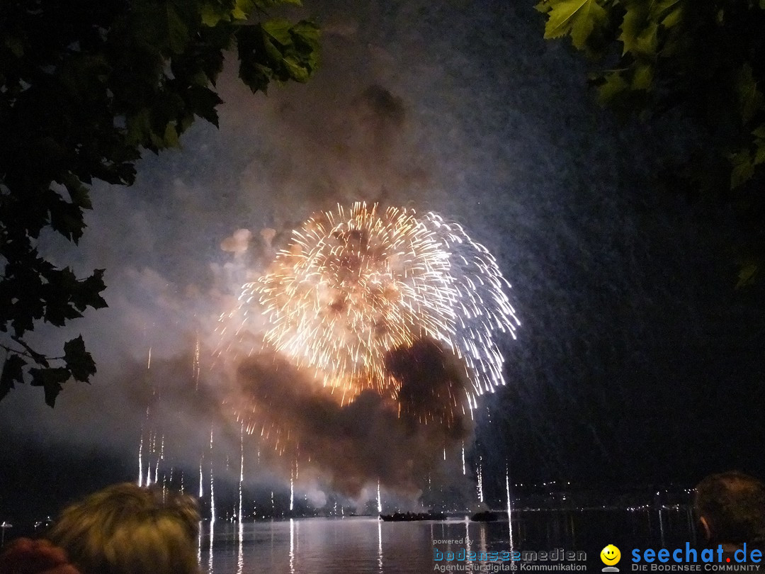 SEENACHTFEST mit Feuerwerk: Konstanz am Bodensee, 10.08.2019