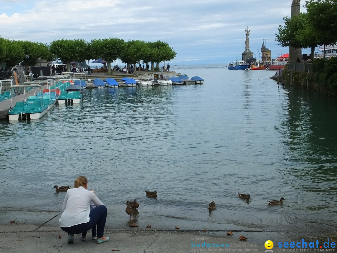 SEENACHTFEST mit Feuerwerk: Konstanz am Bodensee, 10.08.2019