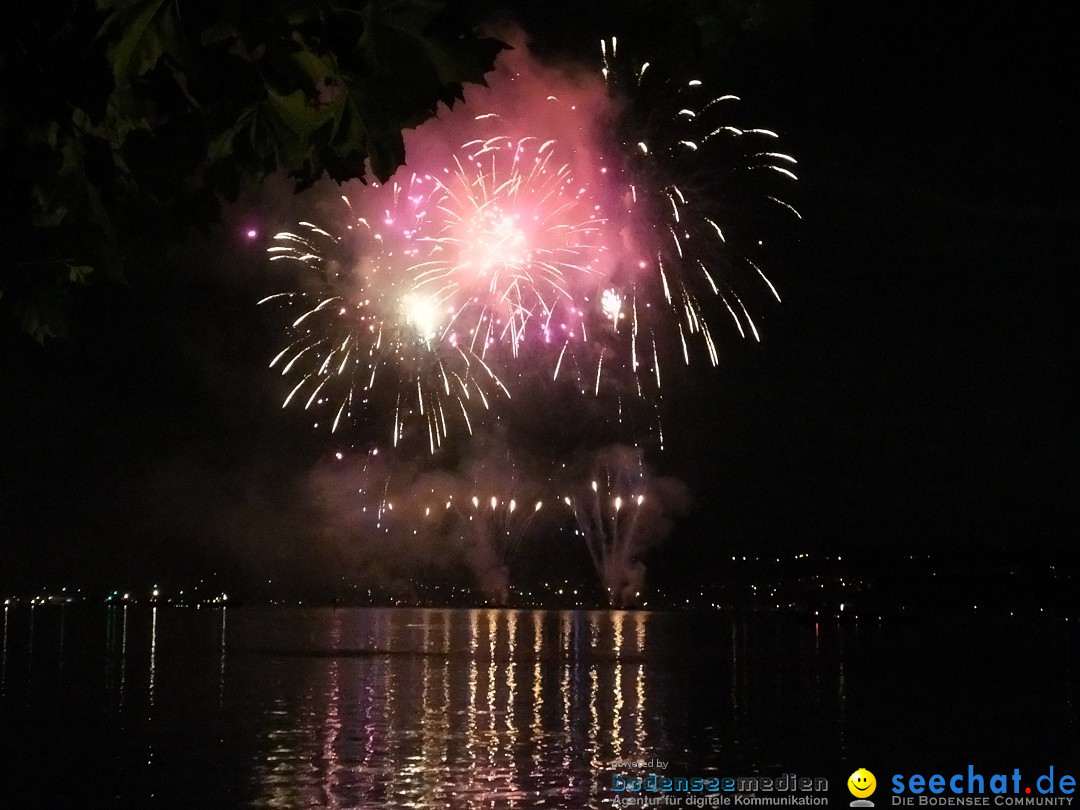 SEENACHTFEST mit Feuerwerk: Konstanz am Bodensee, 10.08.2019