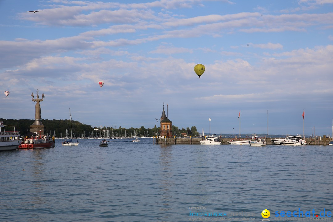 SEENACHTFEST mit Feuerwerk: Konstanz am Bodensee, 10.08.2019