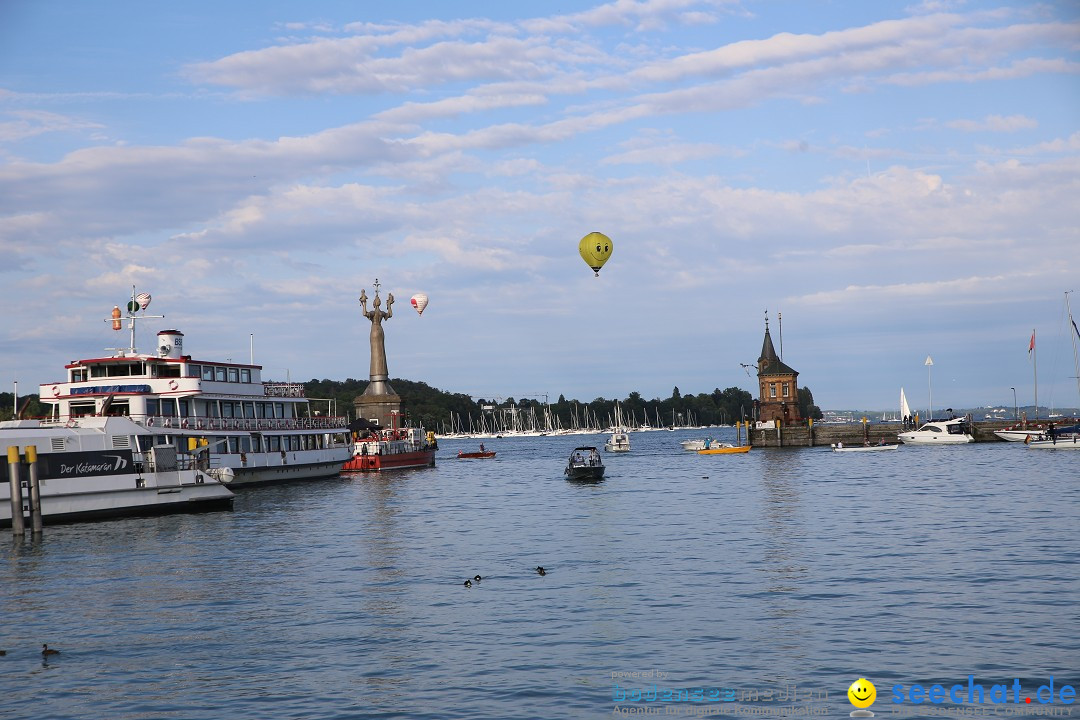 SEENACHTFEST mit Feuerwerk: Konstanz am Bodensee, 10.08.2019