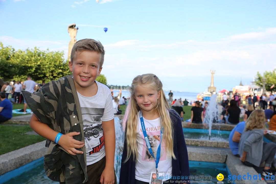 SEENACHTFEST mit Feuerwerk: Konstanz am Bodensee, 10.08.2019