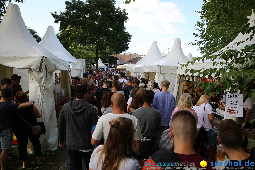 SEENACHTFEST mit Feuerwerk: Konstanz am Bodensee, 10.08.2019