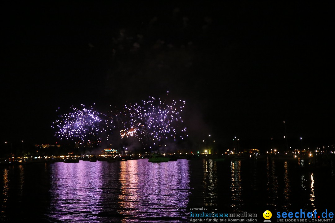 SEENACHTFEST mit Feuerwerk: Konstanz am Bodensee, 10.08.2019