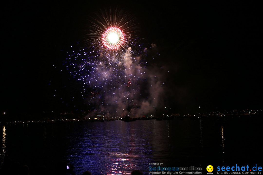 SEENACHTFEST mit Feuerwerk: Konstanz am Bodensee, 10.08.2019