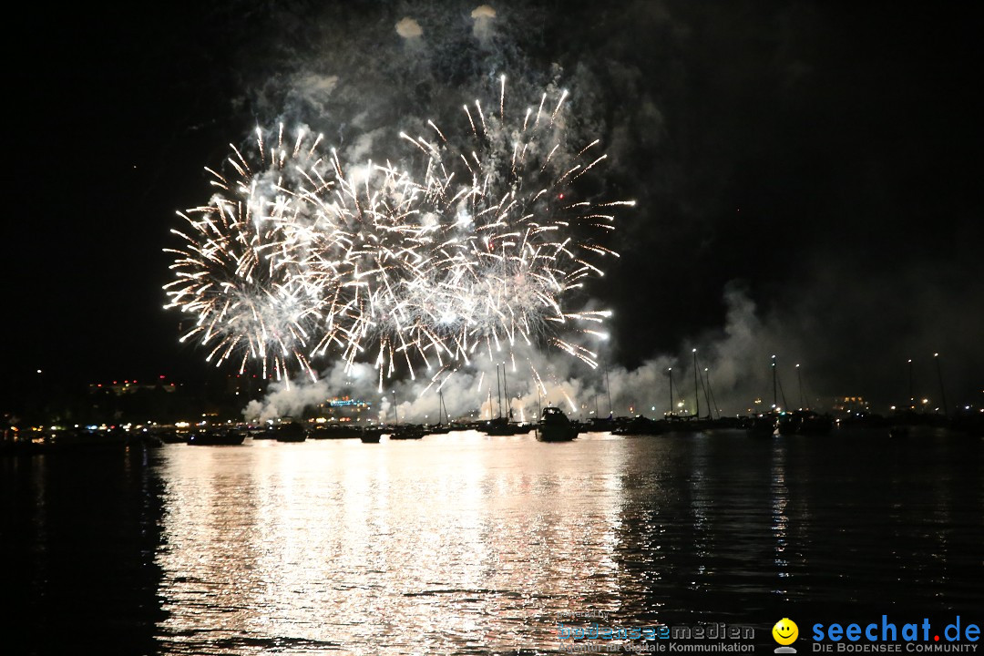 SEENACHTFEST mit Feuerwerk: Konstanz am Bodensee, 10.08.2019