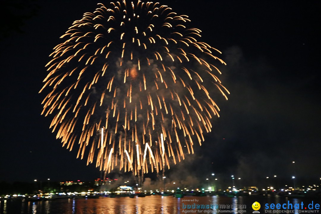 SEENACHTFEST mit Feuerwerk: Konstanz am Bodensee, 10.08.2019