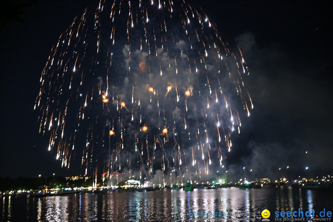 SEENACHTFEST mit Feuerwerk: Konstanz am Bodensee, 10.08.2019