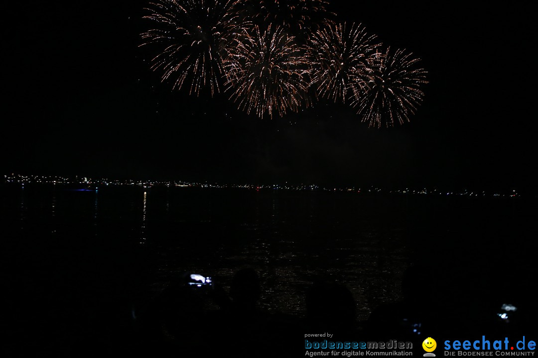 SEENACHTFEST mit Feuerwerk: Konstanz am Bodensee, 10.08.2019