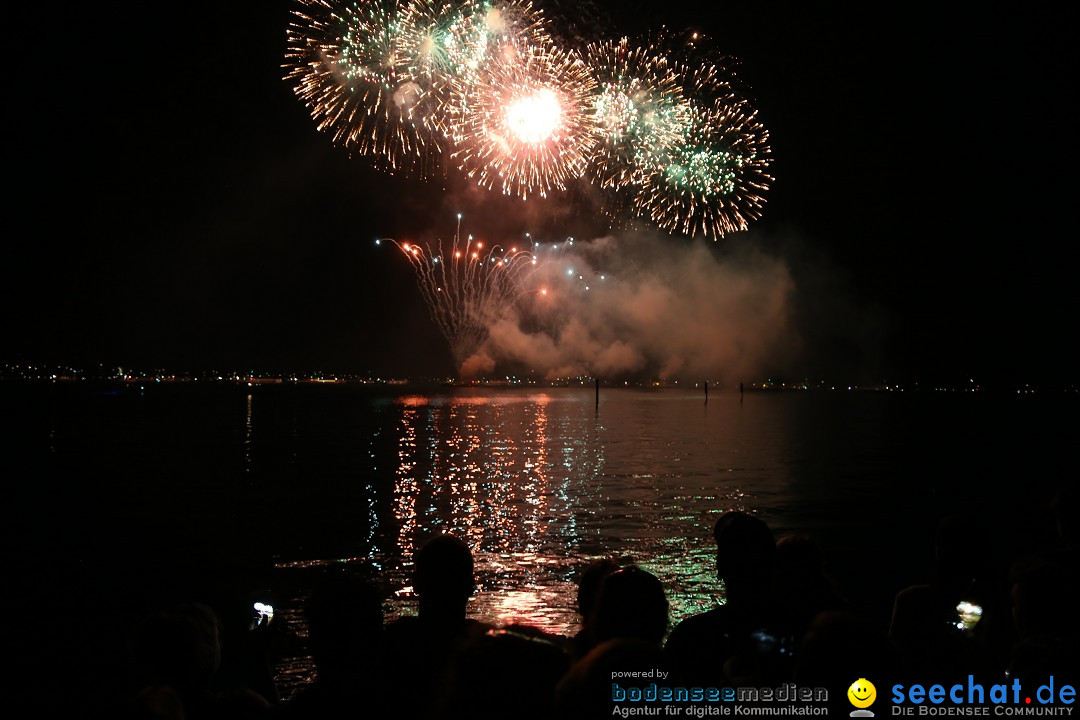 SEENACHTFEST mit Feuerwerk: Konstanz am Bodensee, 10.08.2019