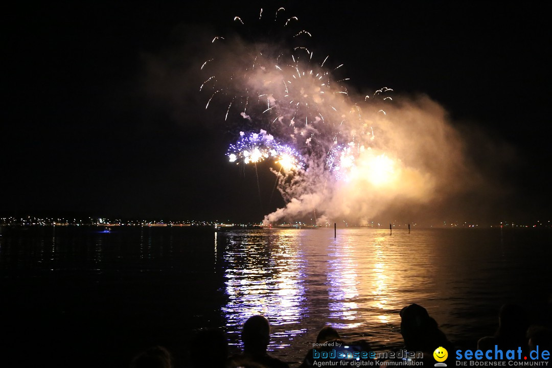 SEENACHTFEST mit Feuerwerk: Konstanz am Bodensee, 10.08.2019